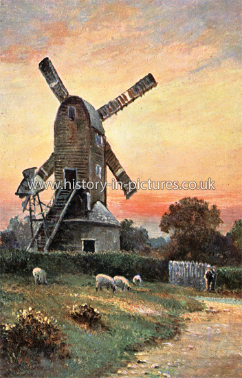 The Old Mill, Waltham Abbey, Essex. c.1905